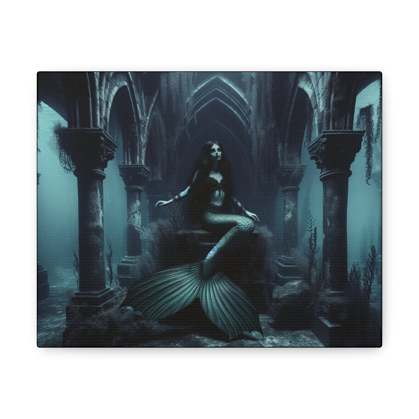 Underwater Darkness Canvas Gallery Wraps