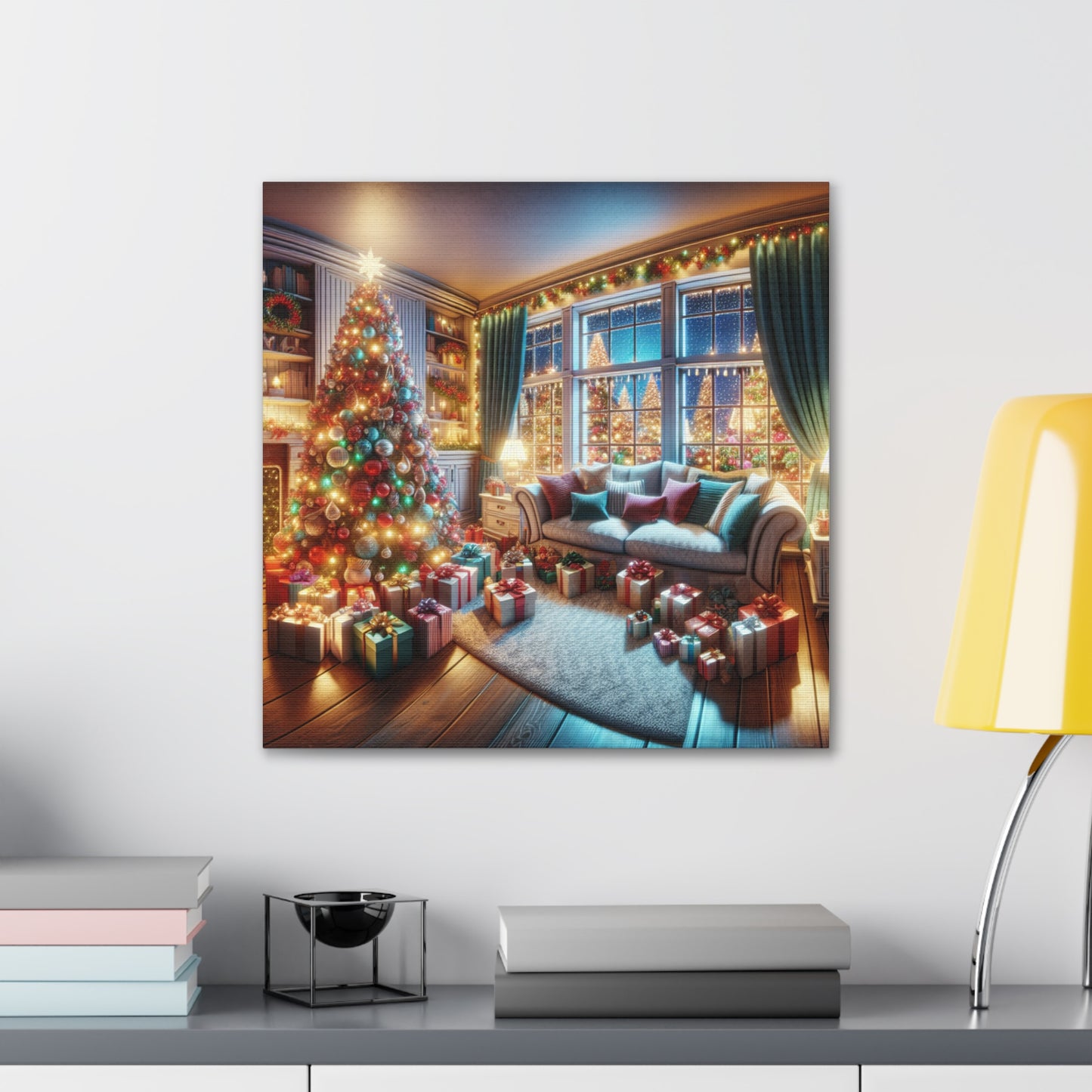 Christmas Eve Canvas Gallery Wraps