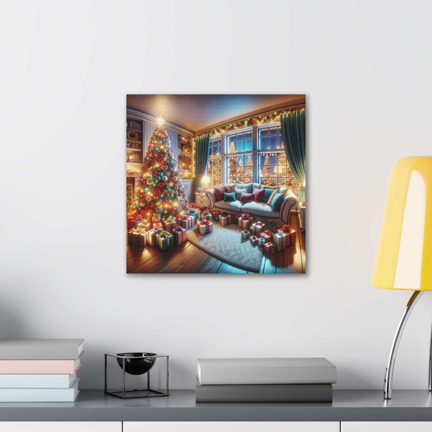 Christmas Eve Canvas Gallery Wraps