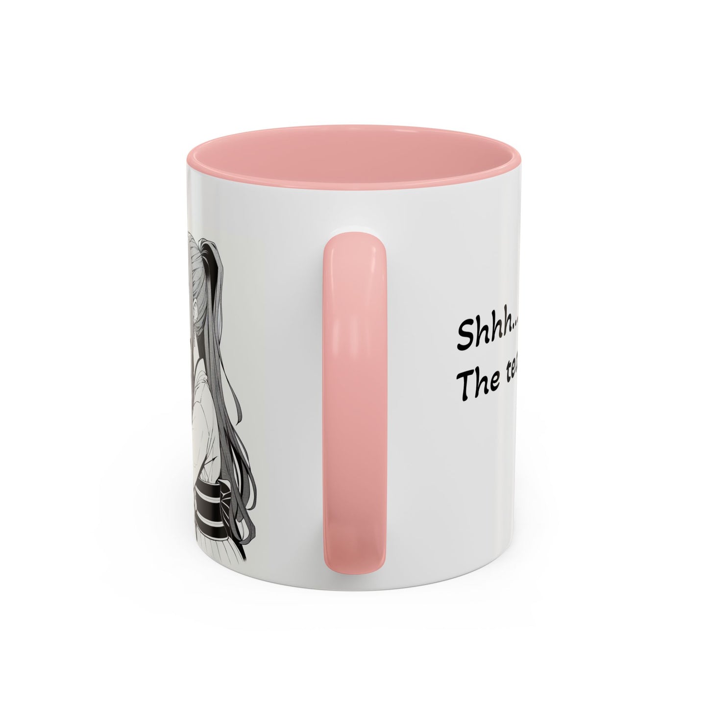 Shhh... Anime Style Coffee Mug (11, 15oz)