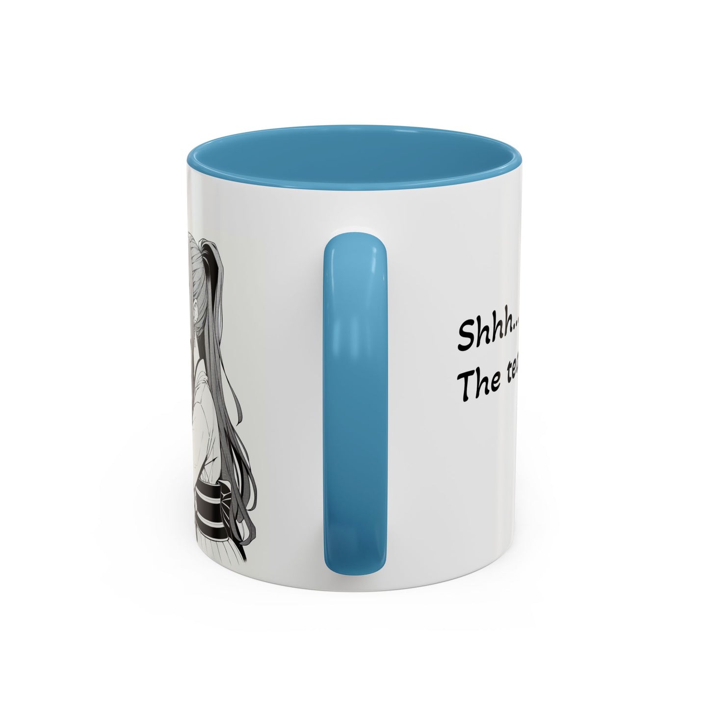 Shhh... Anime Style Coffee Mug (11, 15oz)