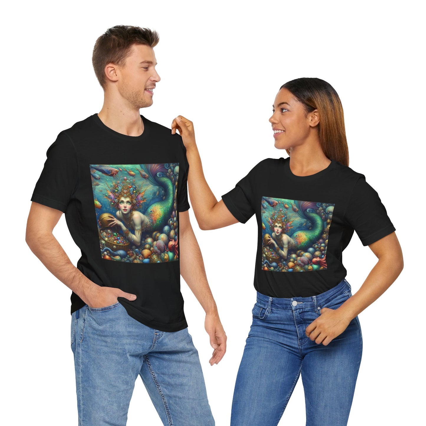 Mermaid's Treasure Jersey Short Sleeve Tee