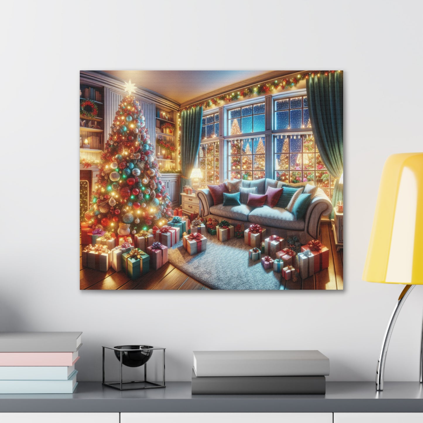 Christmas Eve Canvas Gallery Wraps