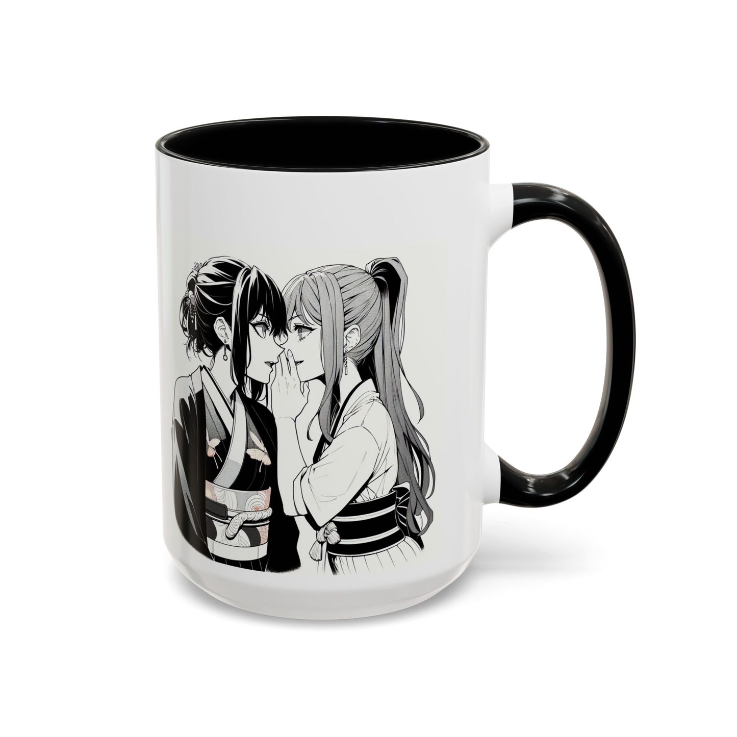 Shhh... Anime Style Coffee Mug (11, 15oz)