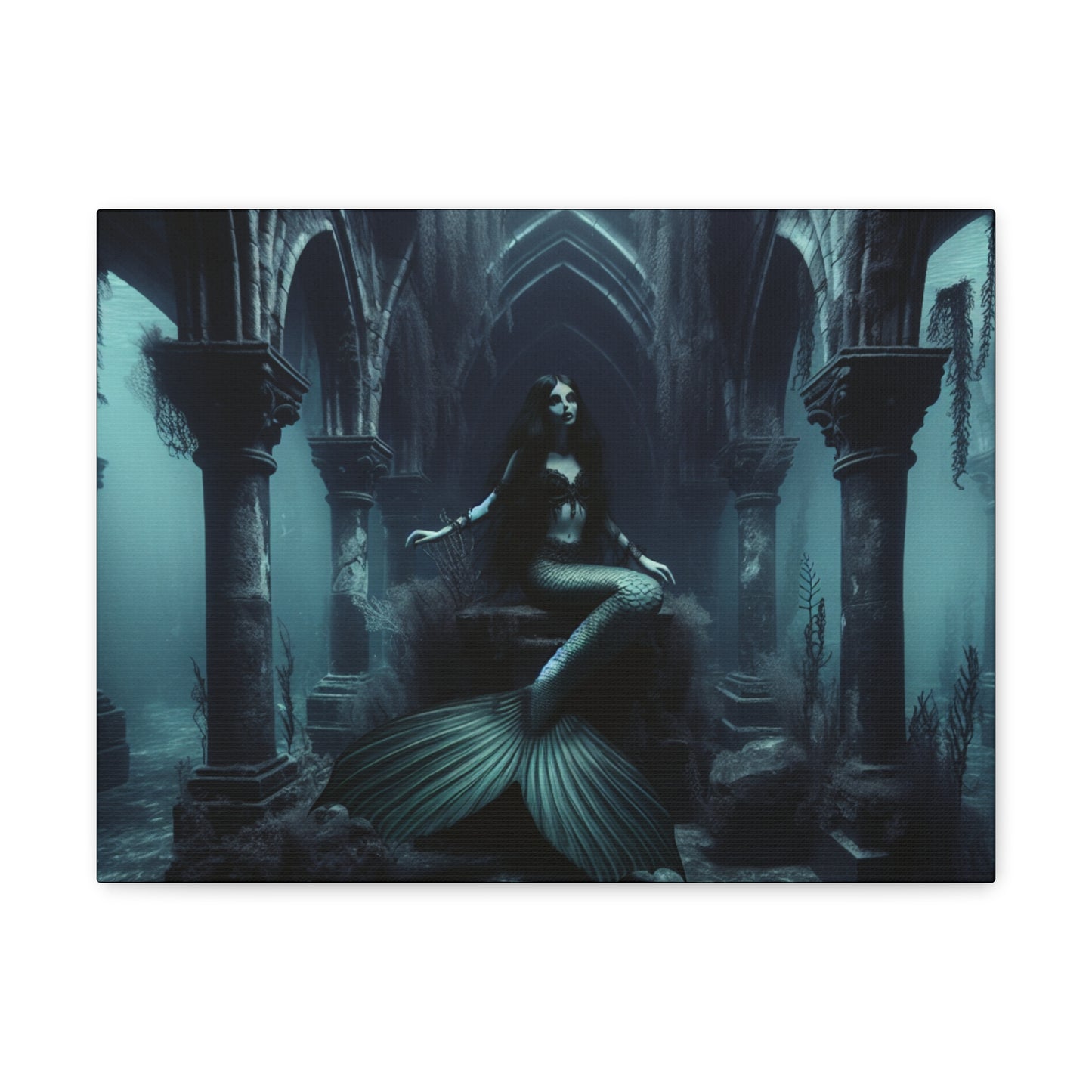 Underwater Darkness Canvas Gallery Wraps