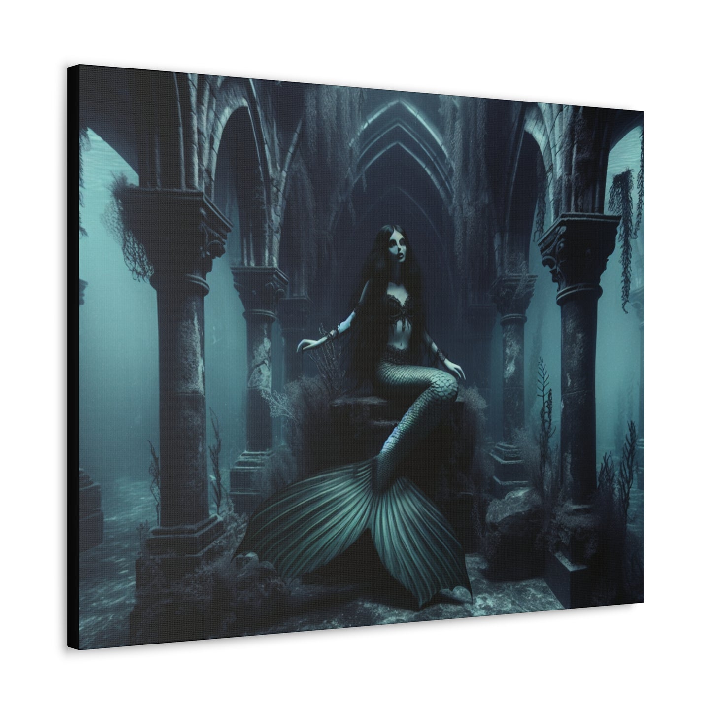 Underwater Darkness Canvas Gallery Wraps