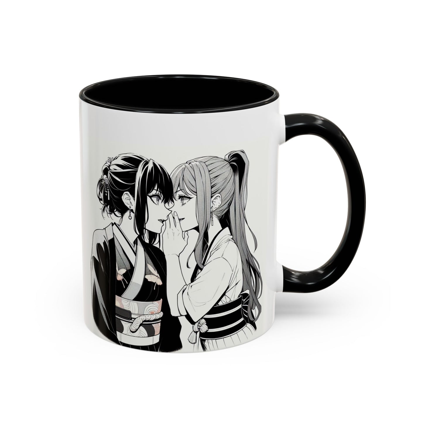 Shhh... Anime Style Coffee Mug (11, 15oz)