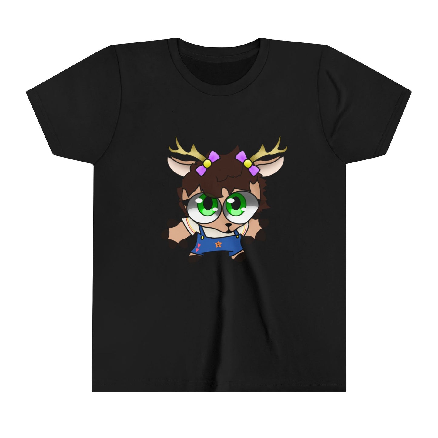 Kawaii Deer Youth Short Sleeve Tee