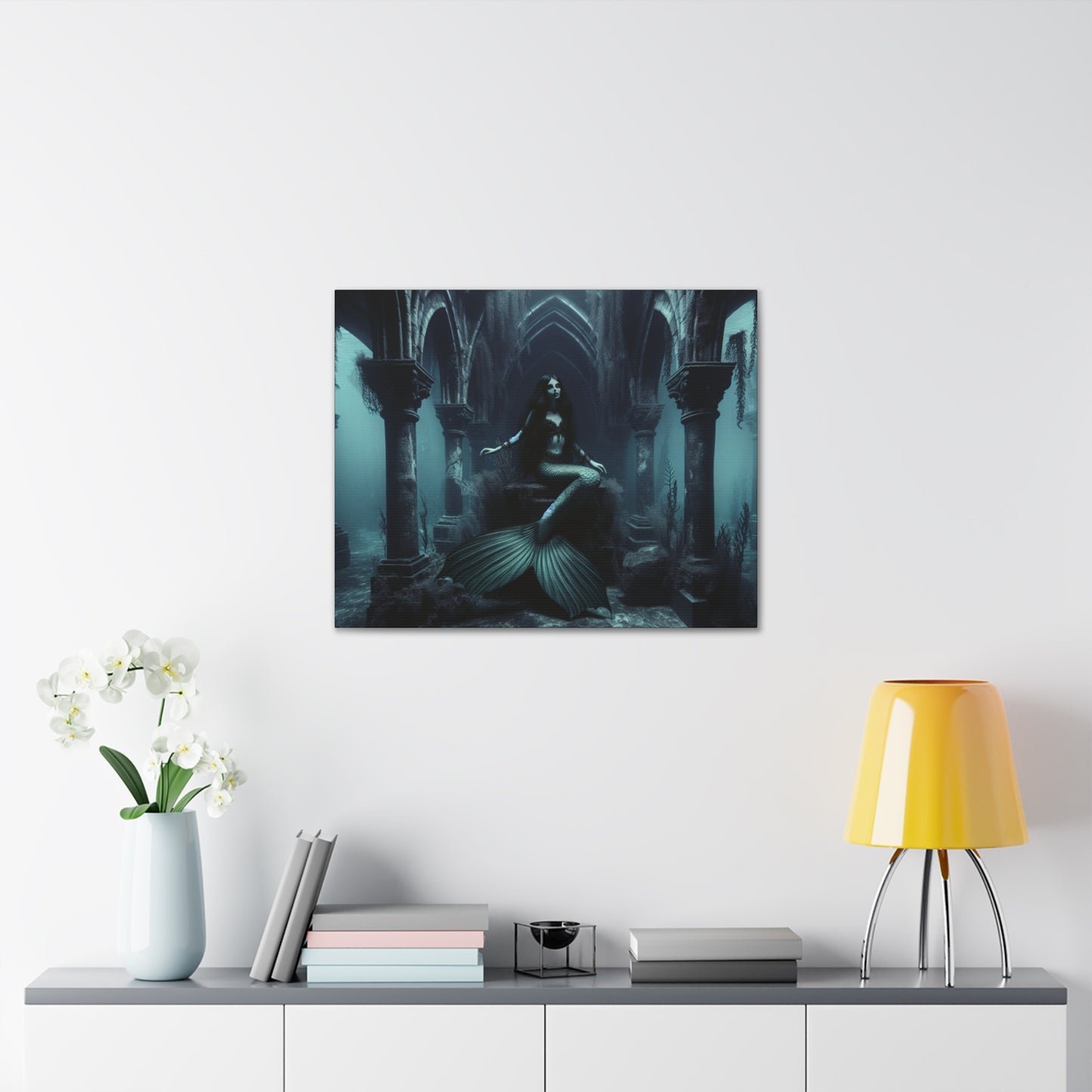 Underwater Darkness Canvas Gallery Wraps