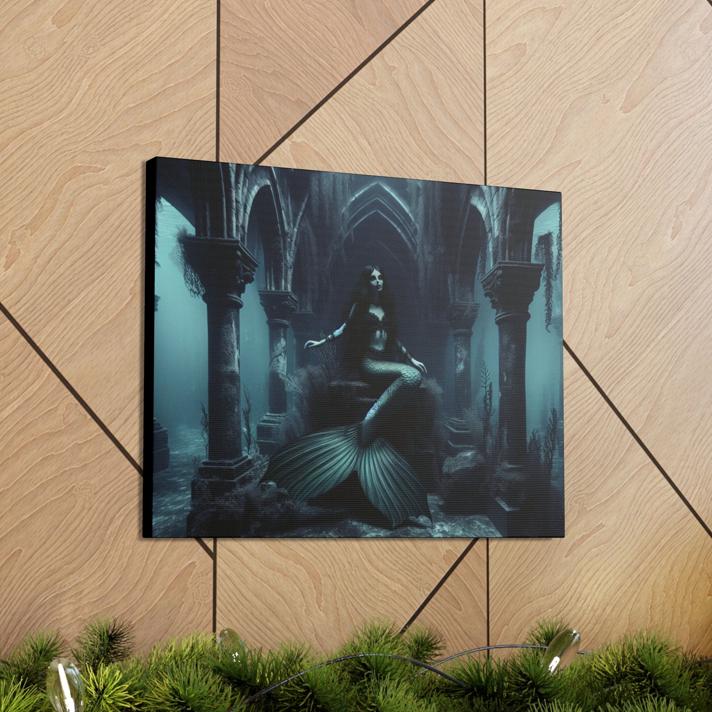 Underwater Darkness Canvas Gallery Wraps