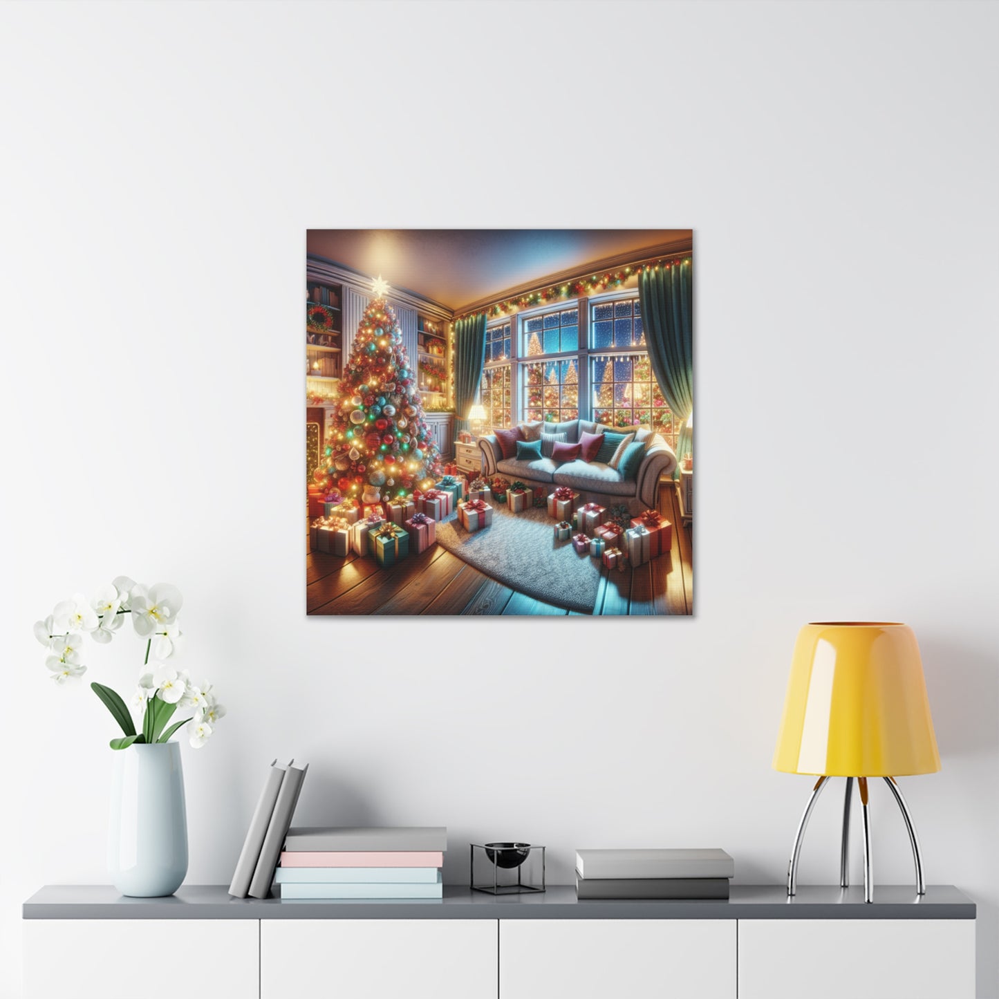 Christmas Eve Canvas Gallery Wraps