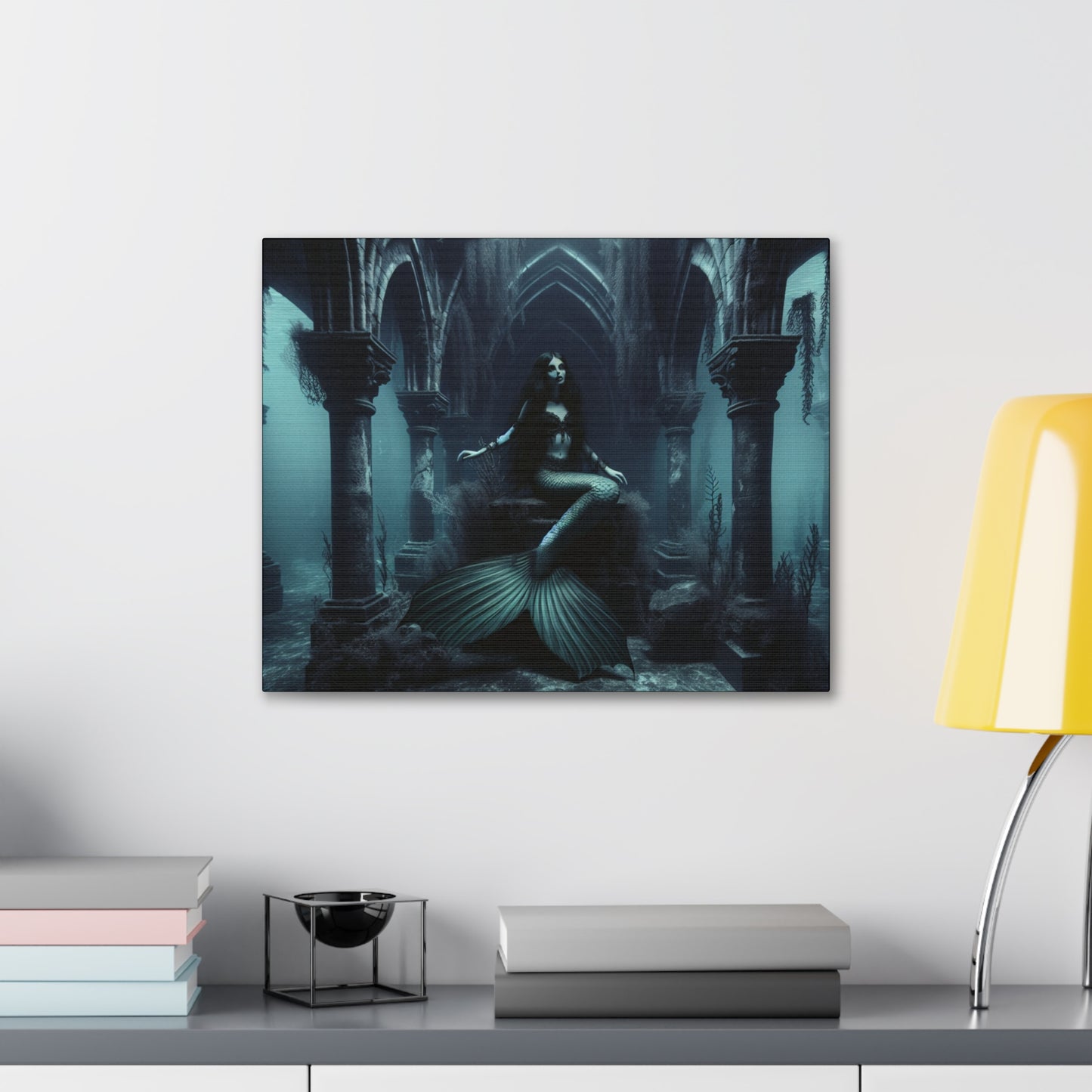 Underwater Darkness Canvas Gallery Wraps