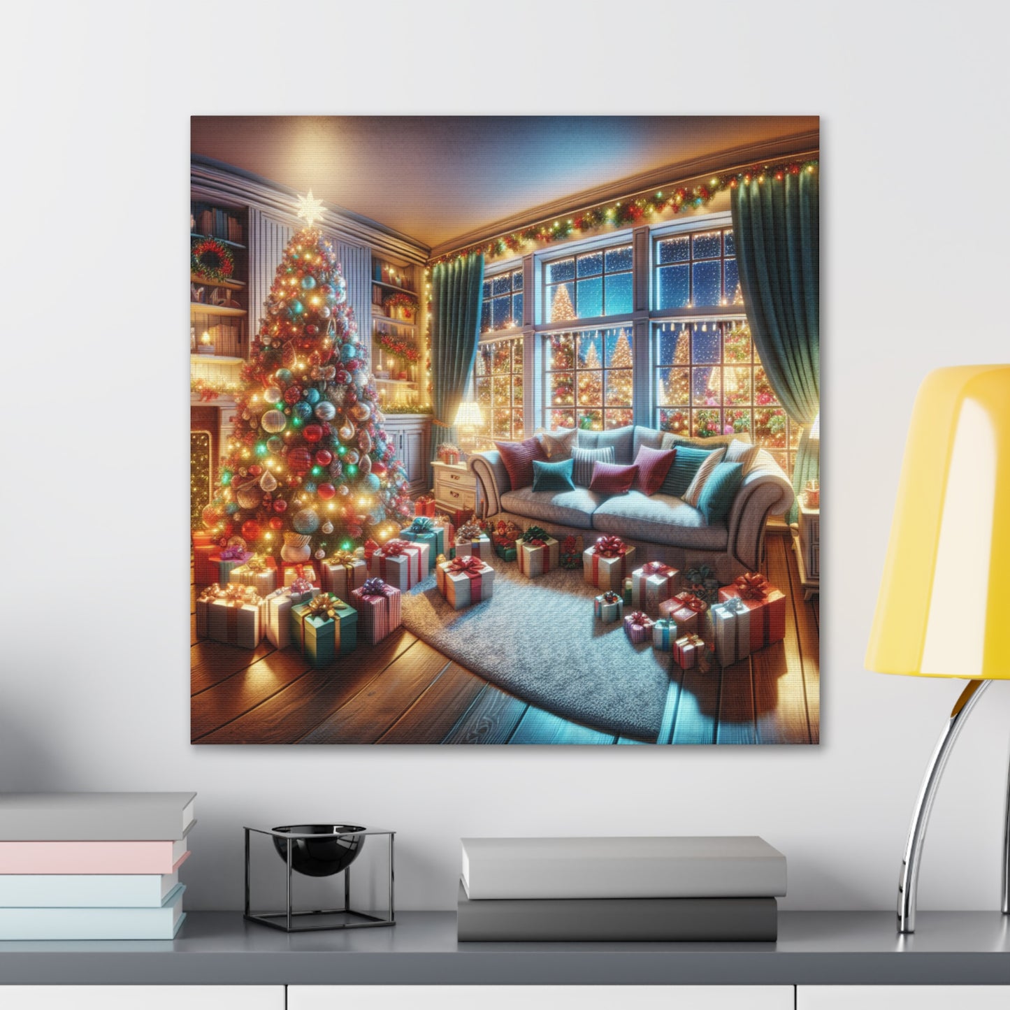 Christmas Eve Canvas Gallery Wraps