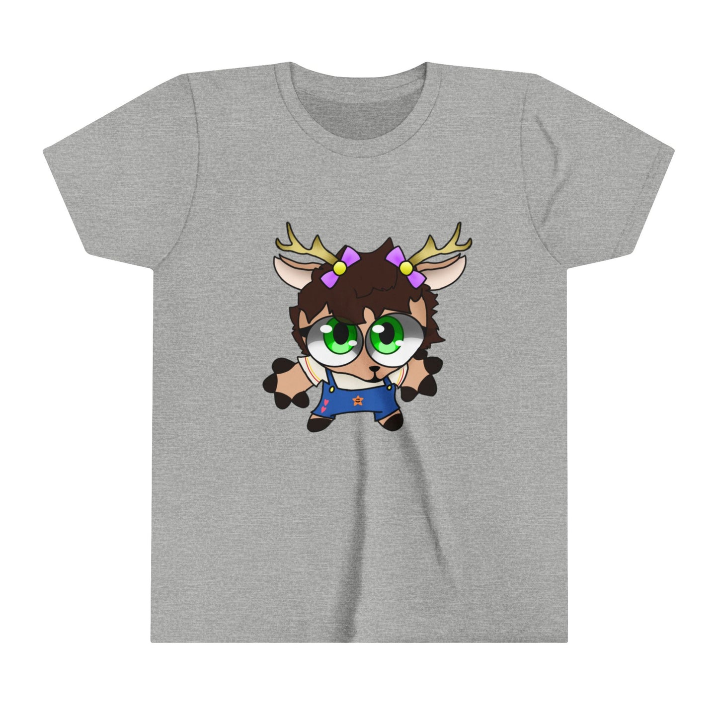 Kawaii Deer Youth Short Sleeve Tee