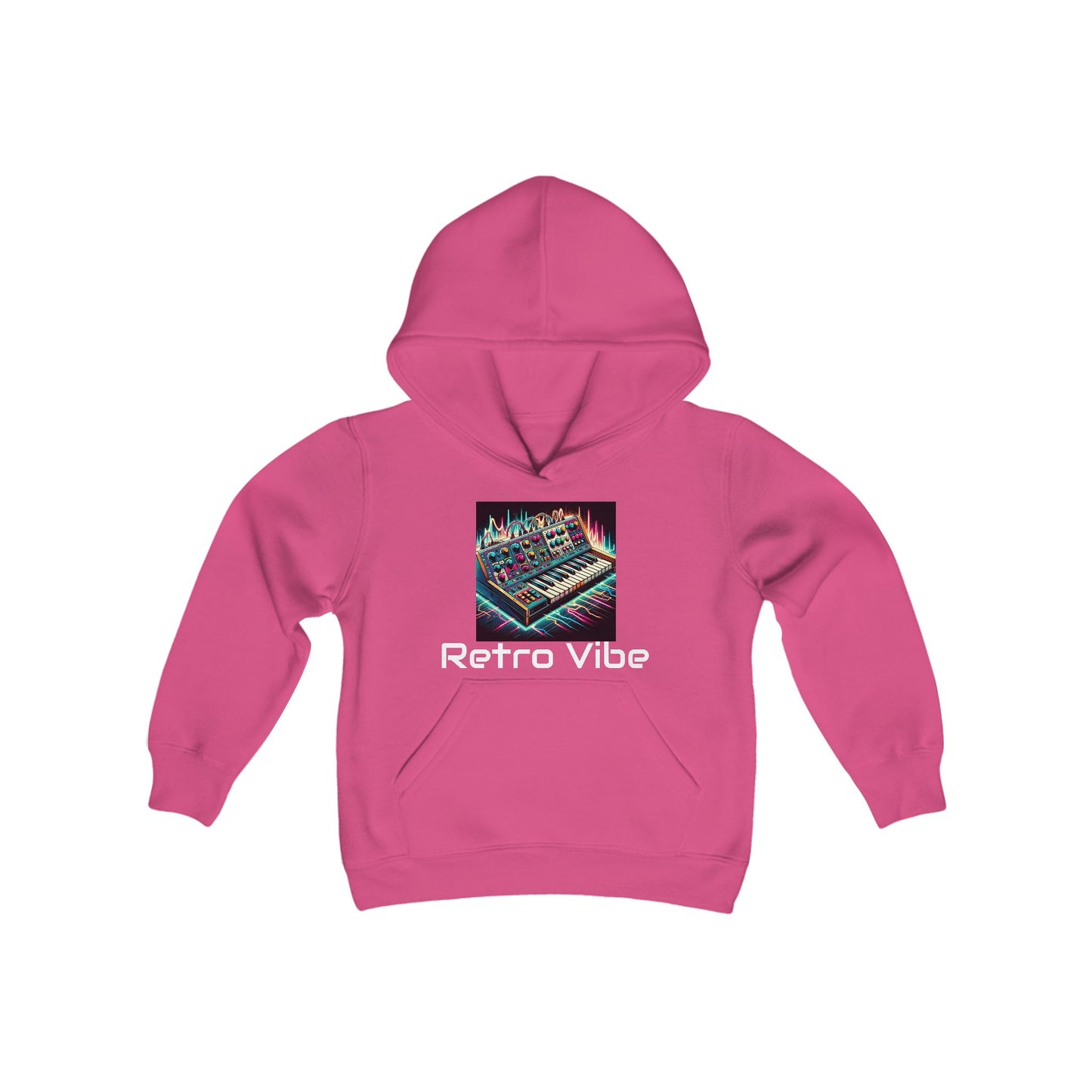 Retro Vibe Youth Hoodie