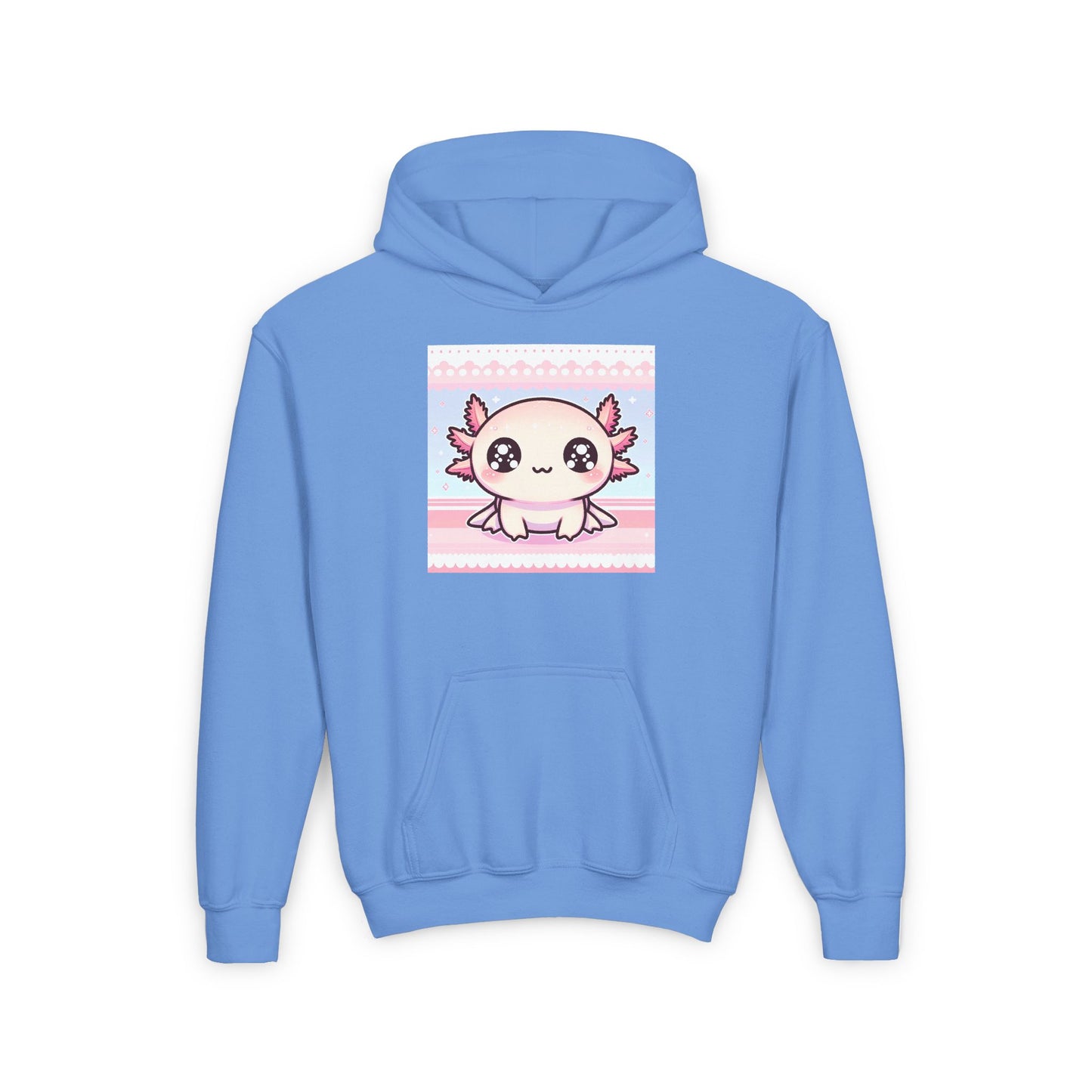 Cute Axolotl Youth Hoodie