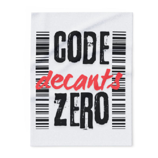 Code Zero Decants Arctic Fleece Blanket