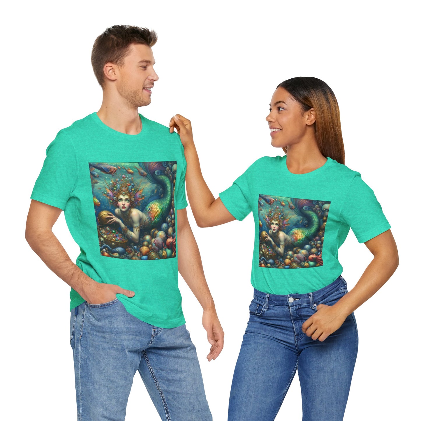 Mermaid's Treasure Jersey Short Sleeve Tee