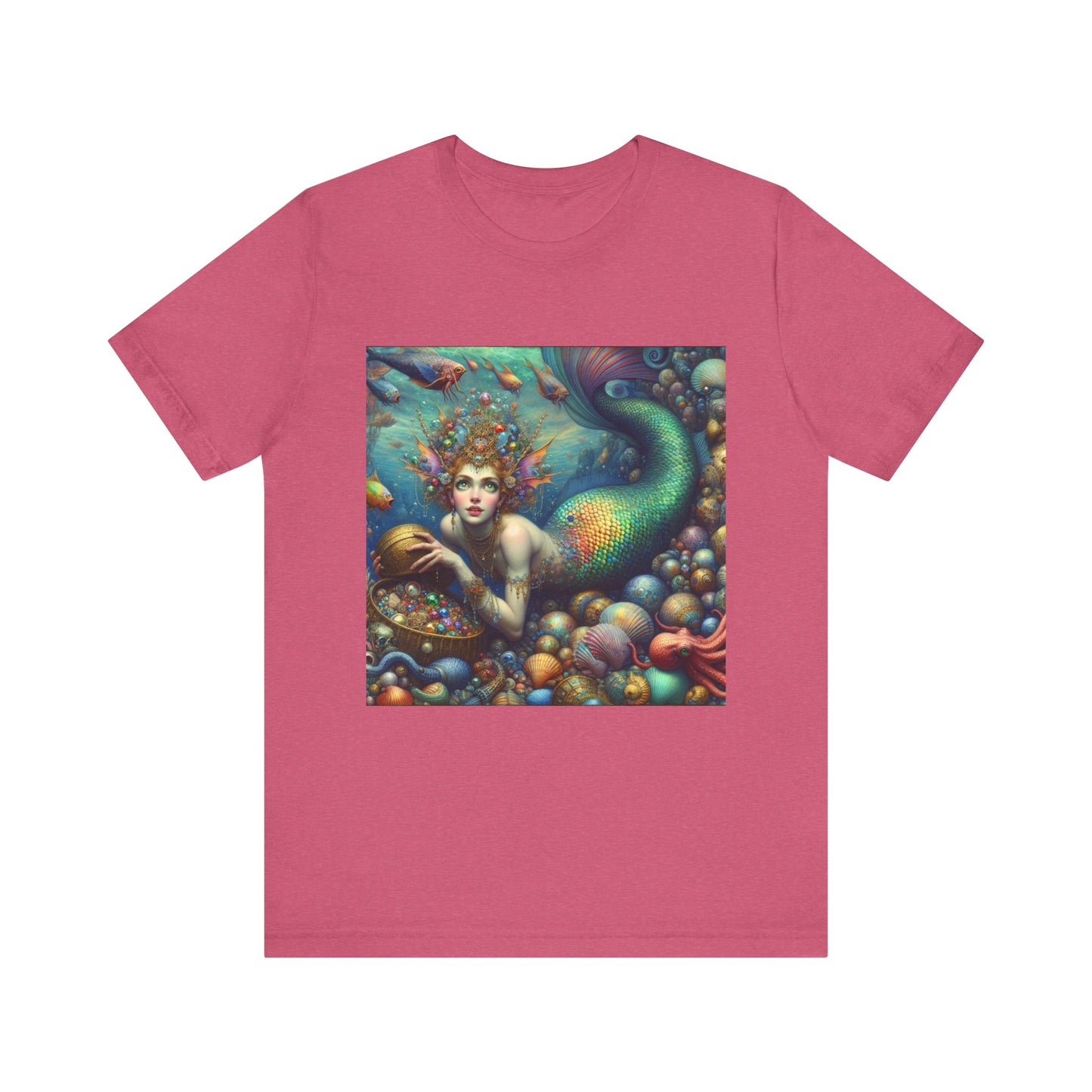 Mermaid's Treasure Jersey Short Sleeve Tee