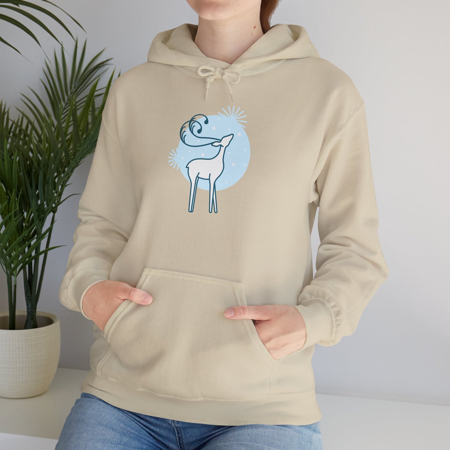 Winter Deer Hoodie