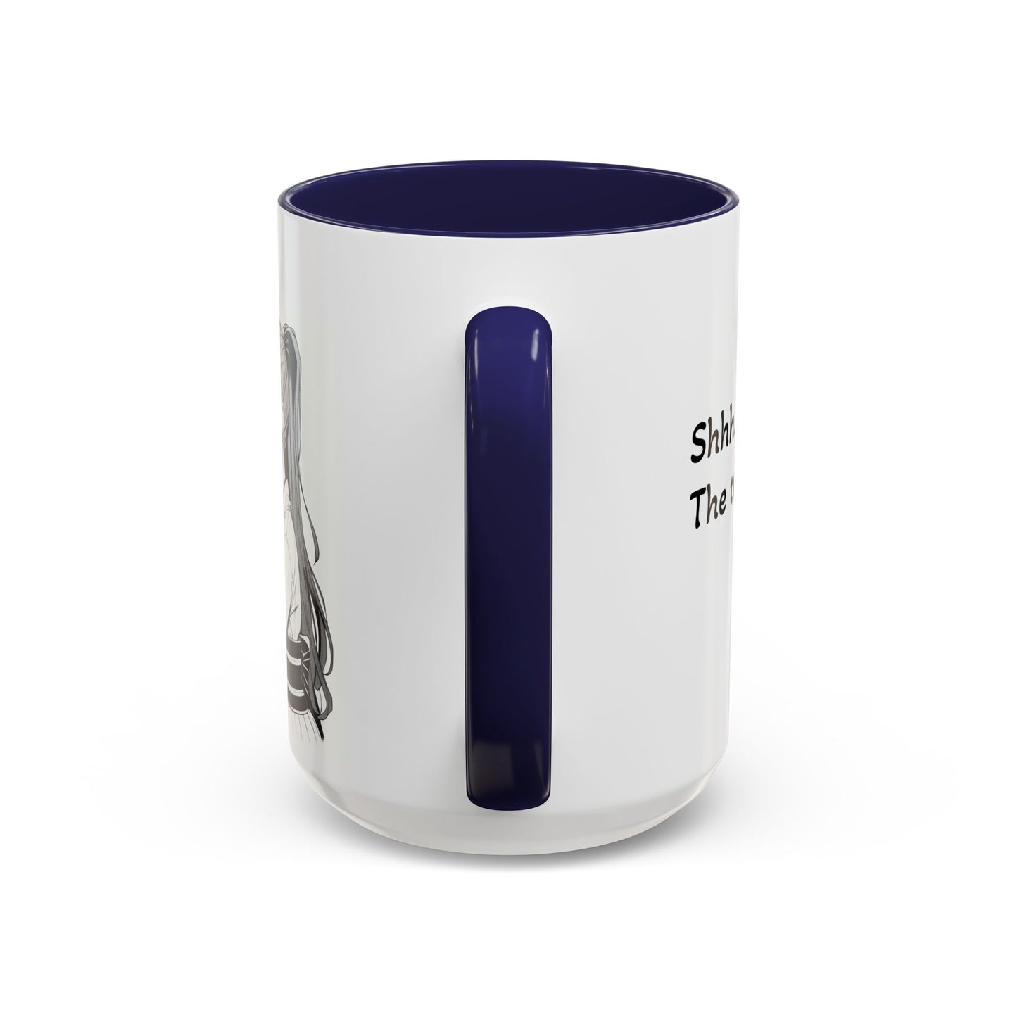 Shhh... Anime Style Coffee Mug (11, 15oz)