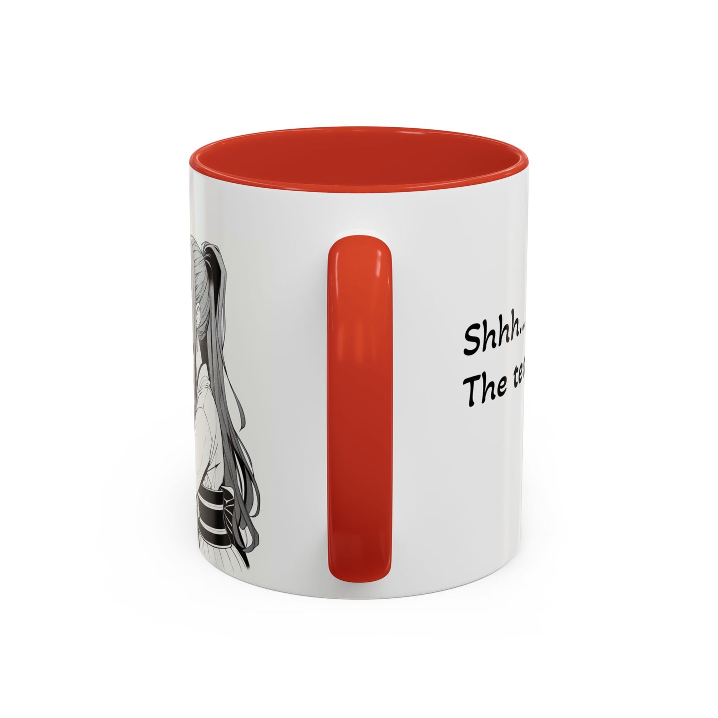 Shhh... Anime Style Coffee Mug (11, 15oz)