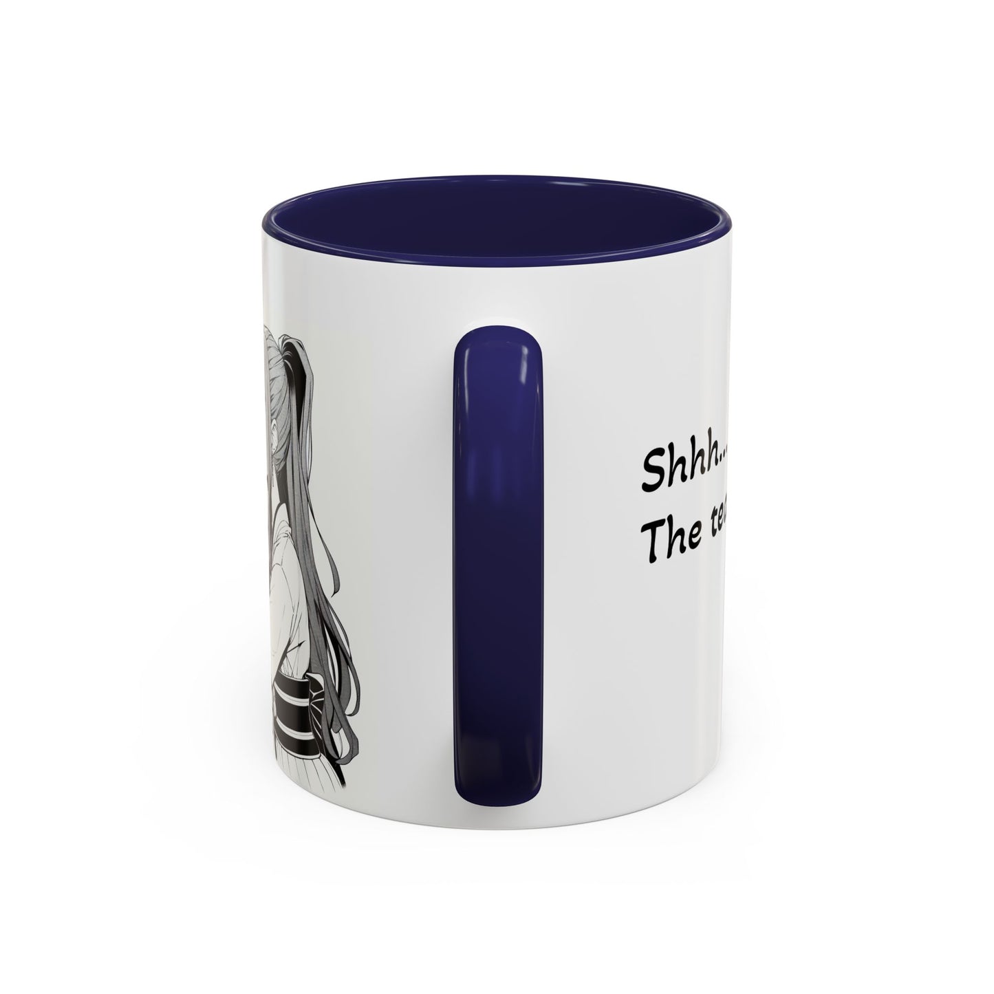 Shhh... Anime Style Coffee Mug (11, 15oz)