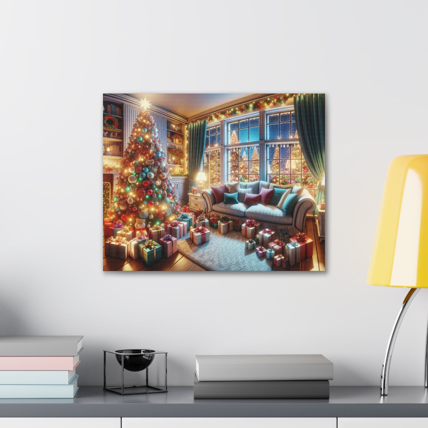 Christmas Eve Canvas Gallery Wraps