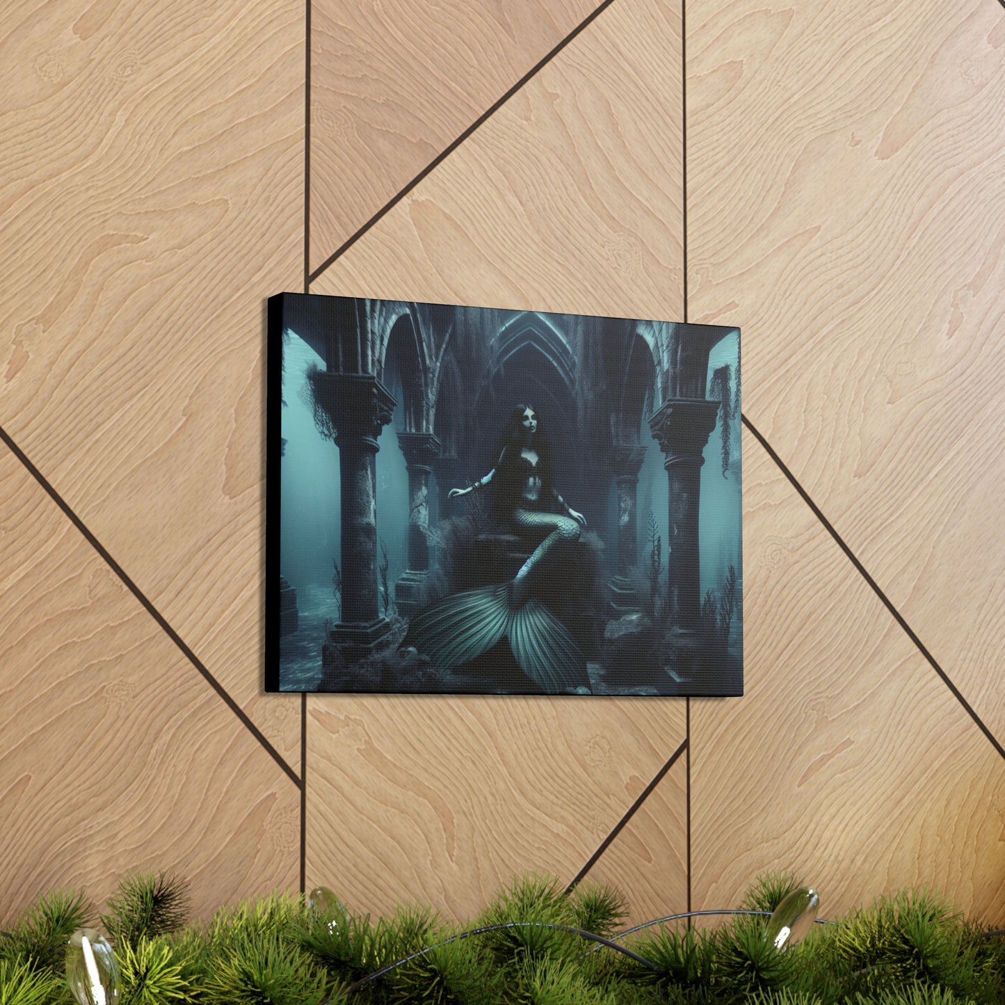 Underwater Darkness Canvas Gallery Wraps