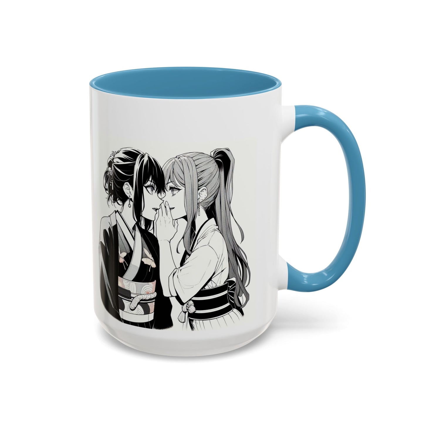 Shhh... Anime Style Coffee Mug (11, 15oz)