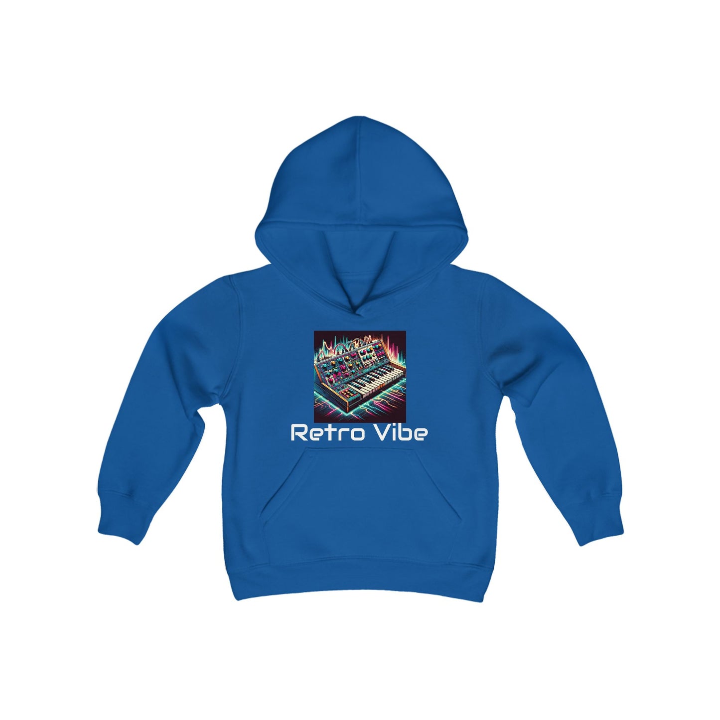 Retro Vibe Youth Hoodie