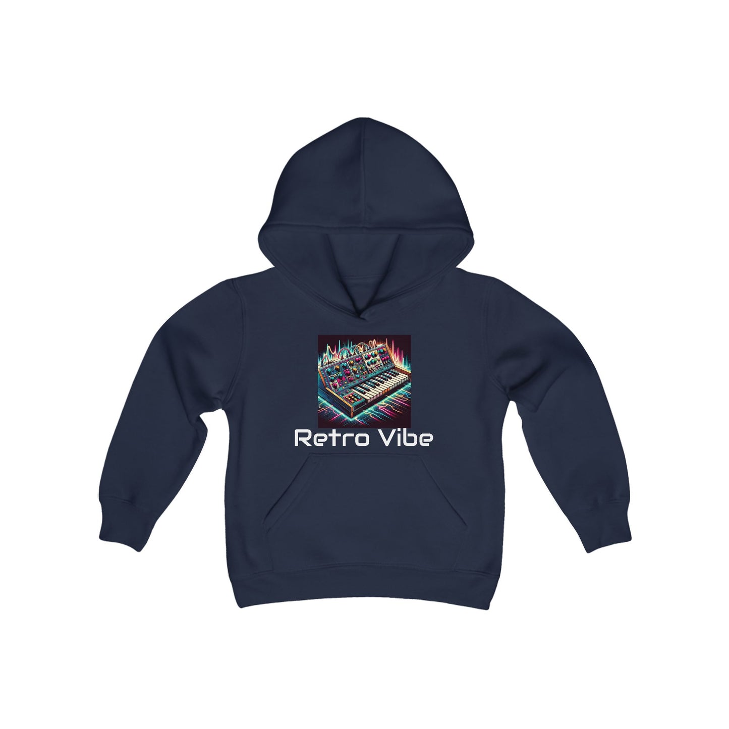 Retro Vibe Youth Hoodie