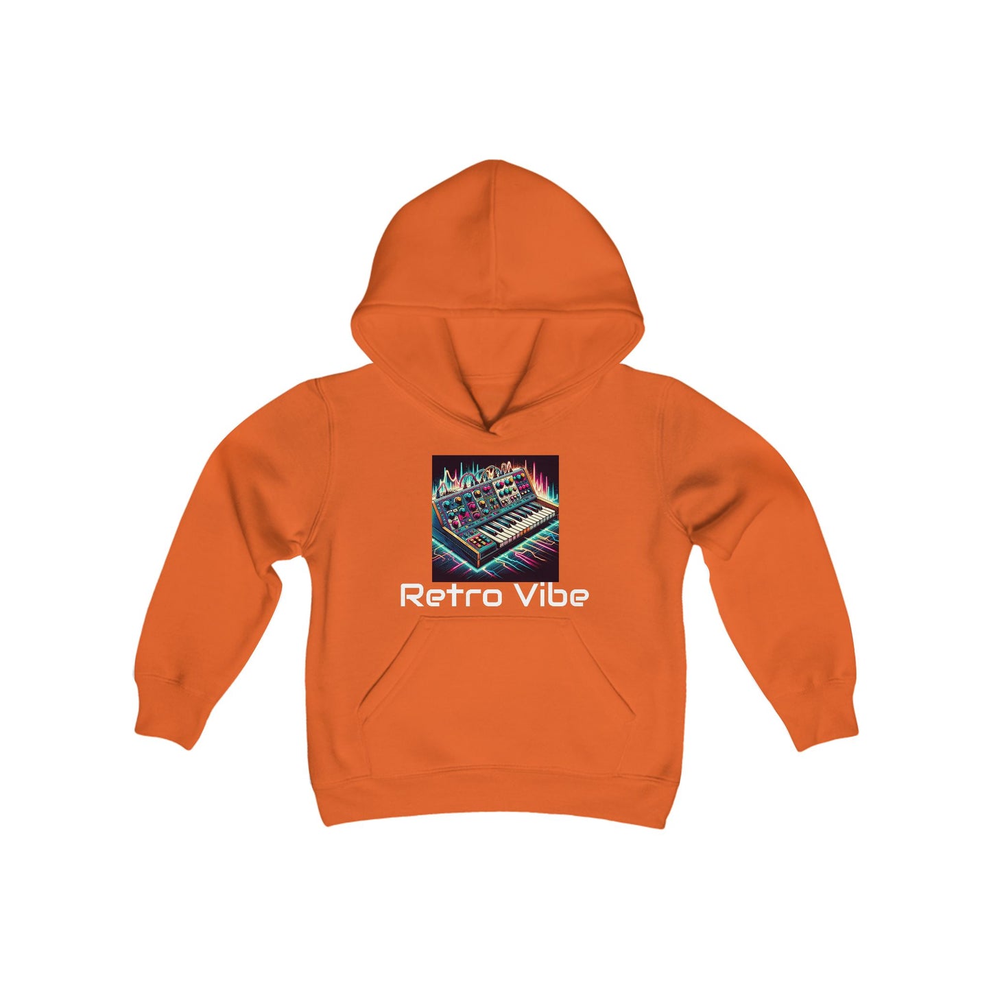 Retro Vibe Youth Hoodie