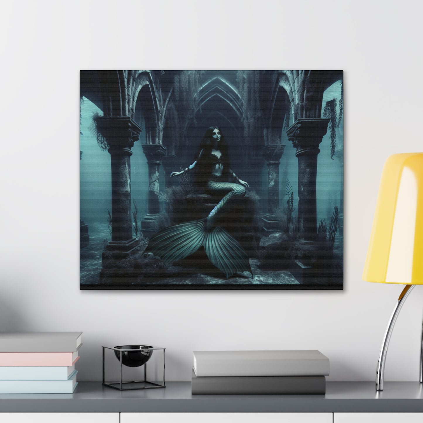 Underwater Darkness Canvas Gallery Wraps