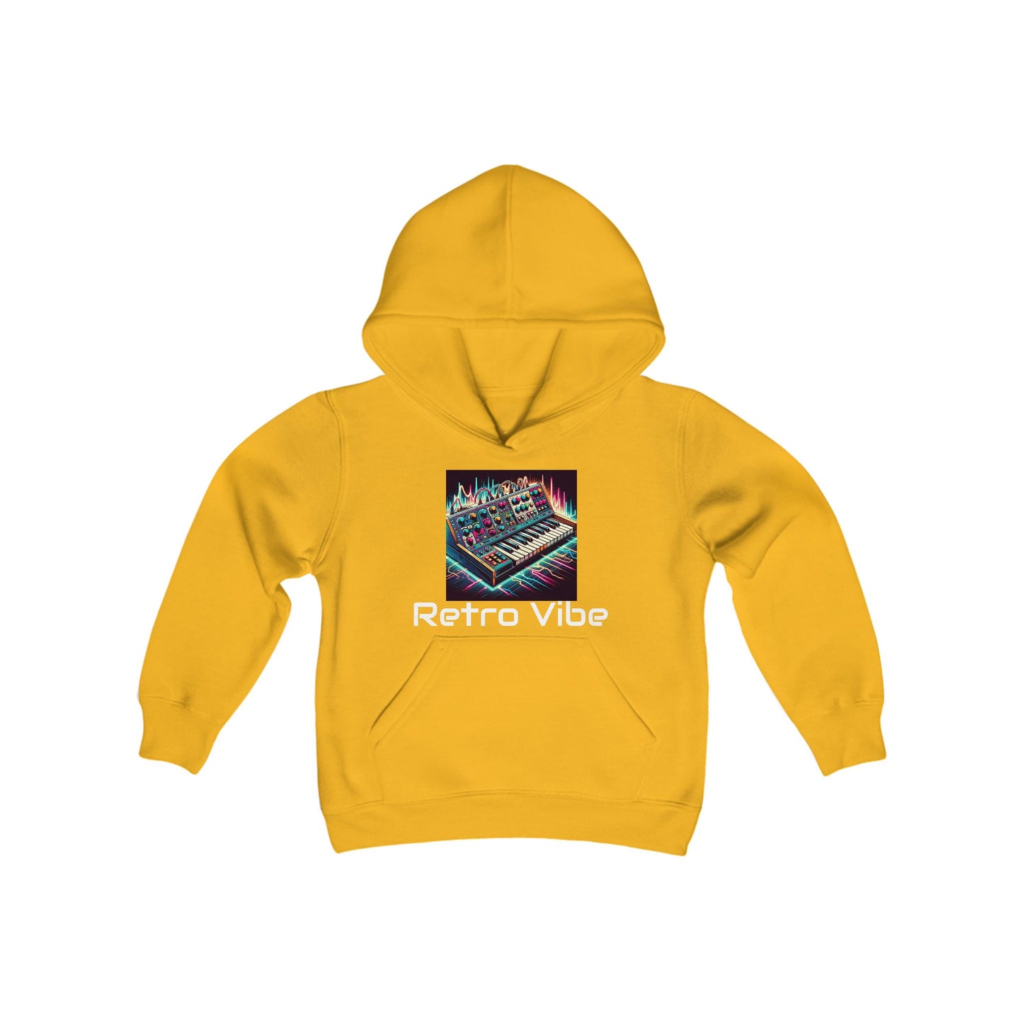 Retro Vibe Youth Hoodie