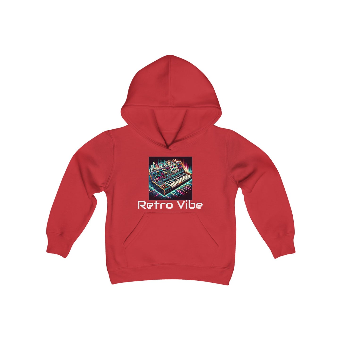 Retro Vibe Youth Hoodie