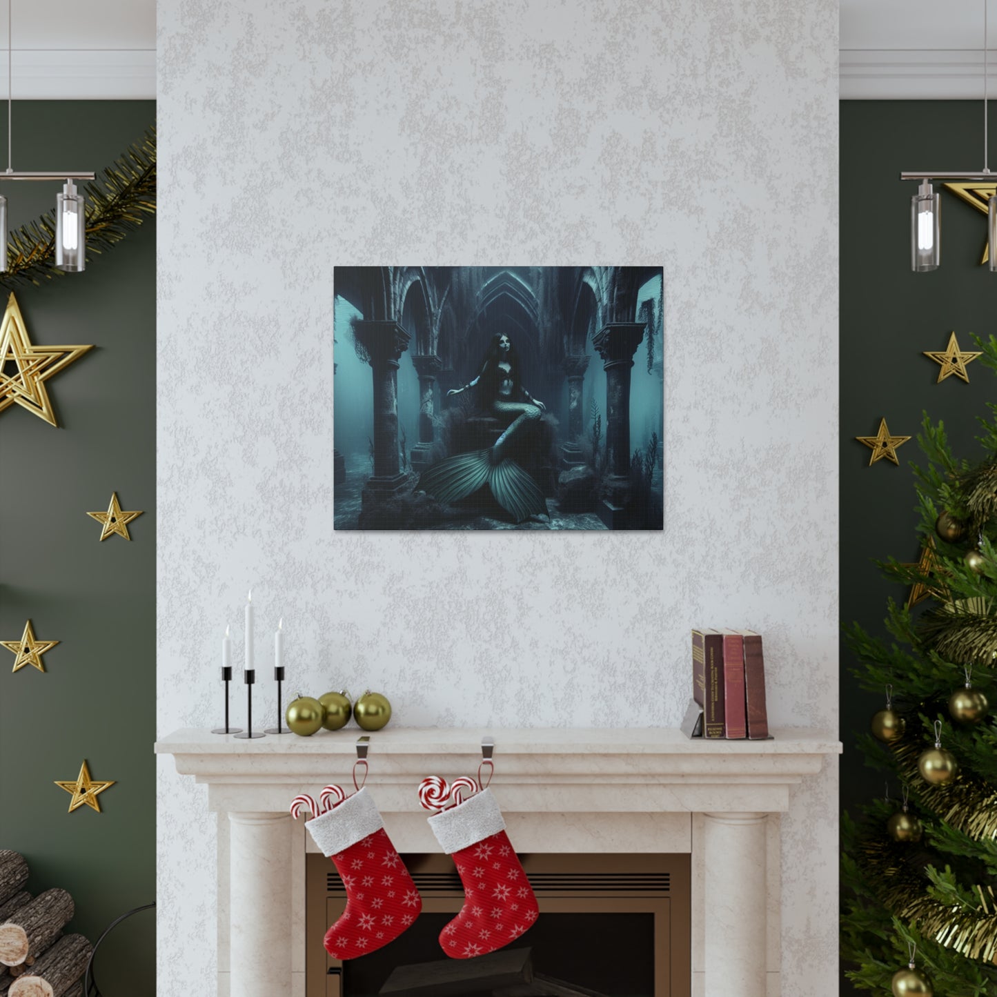 Underwater Darkness Canvas Gallery Wraps