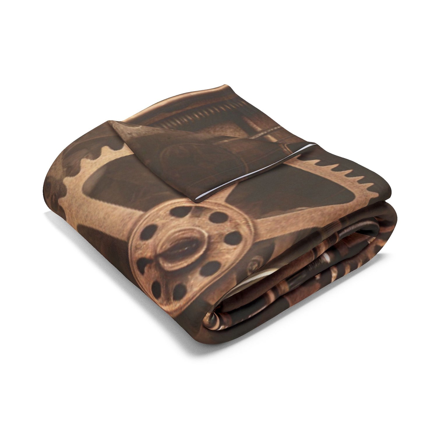 Steampunk Shopgirl Fleece Blanket