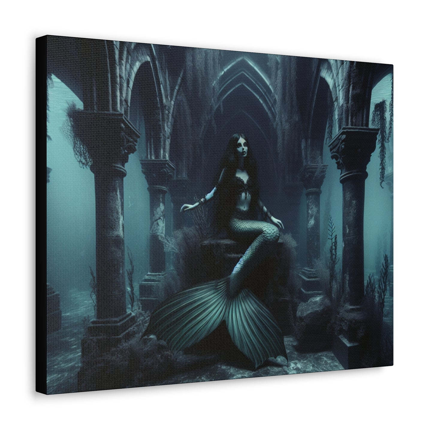 Underwater Darkness Canvas Gallery Wraps