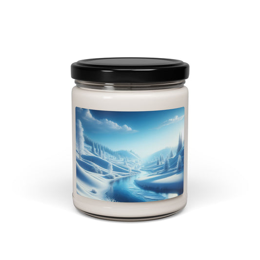 Winter Theme Scented Soy Candles, 9oz