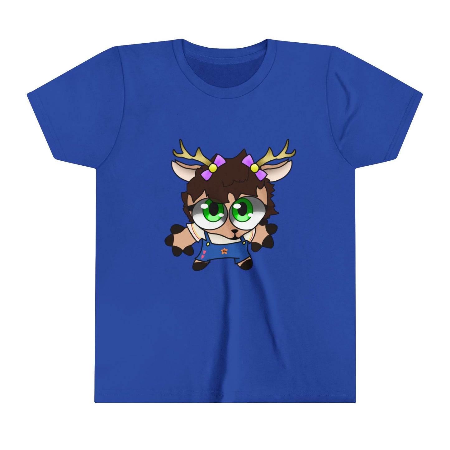 Kawaii Deer Youth Short Sleeve Tee