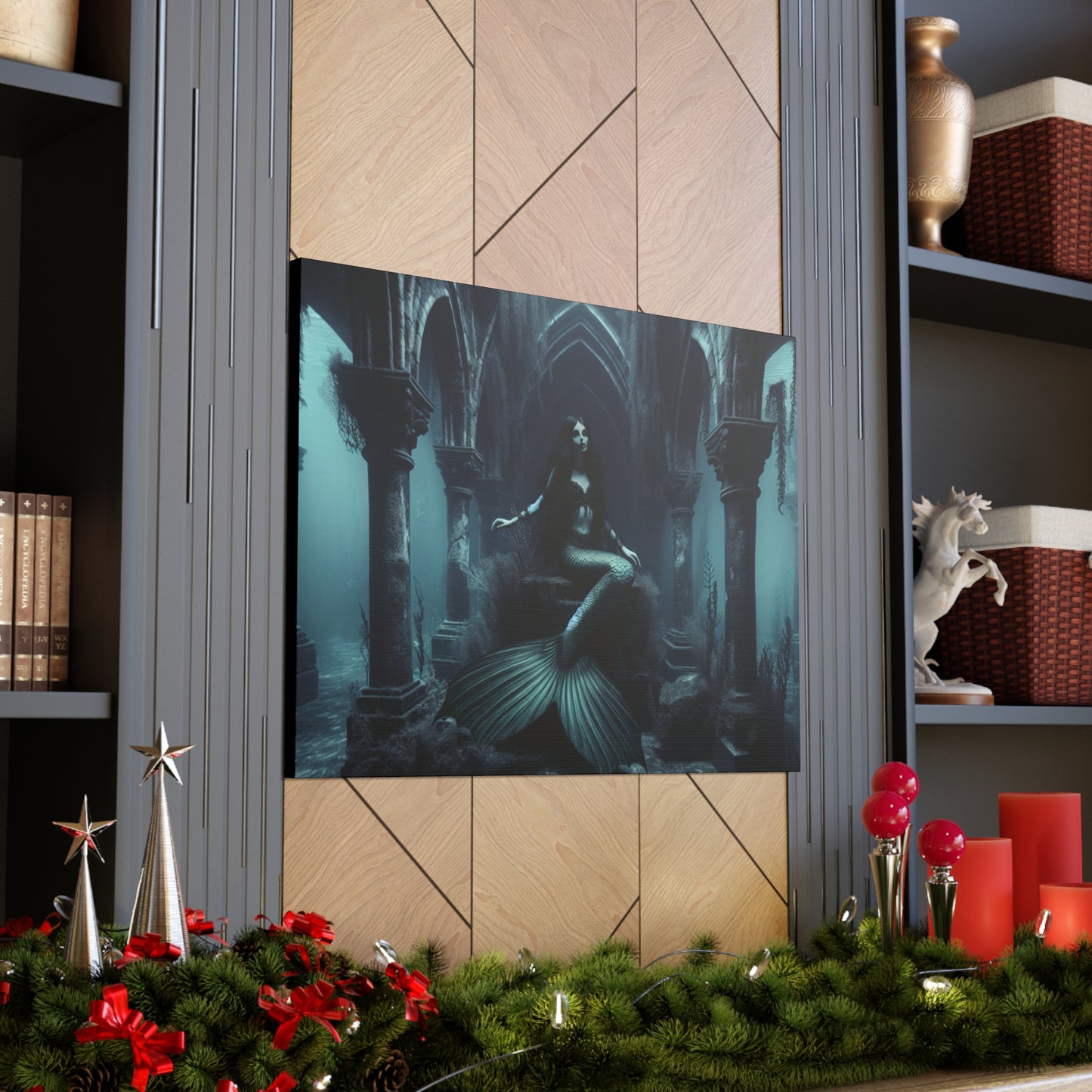 Underwater Darkness Canvas Gallery Wraps