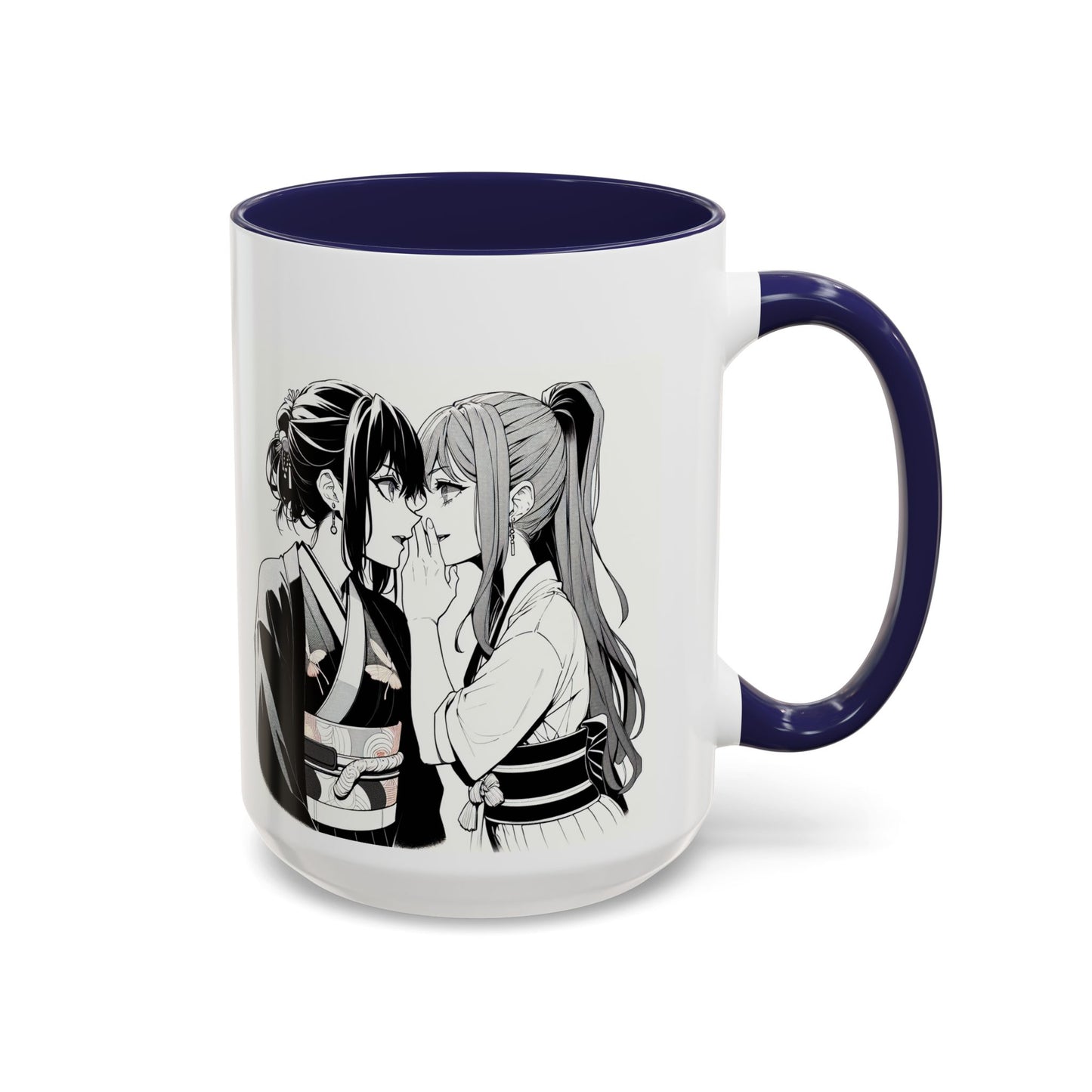 Shhh... Anime Style Coffee Mug (11, 15oz)