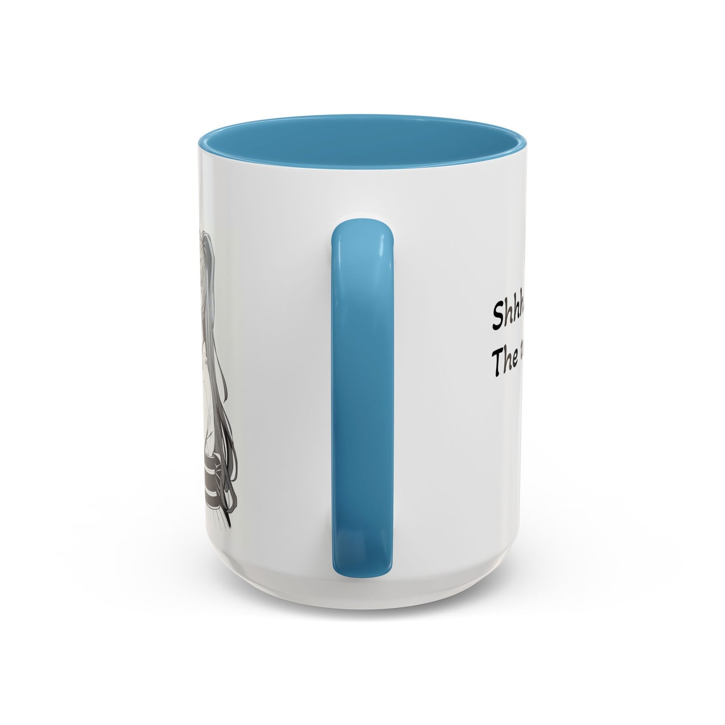 Shhh... Anime Style Coffee Mug (11, 15oz)