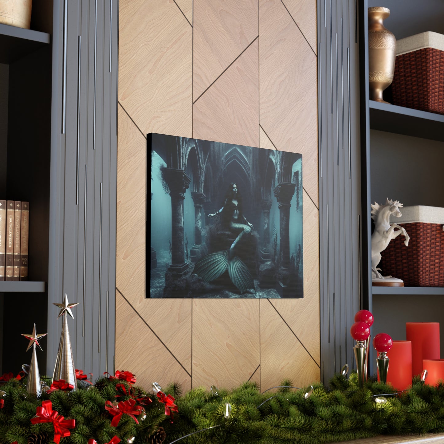 Underwater Darkness Canvas Gallery Wraps