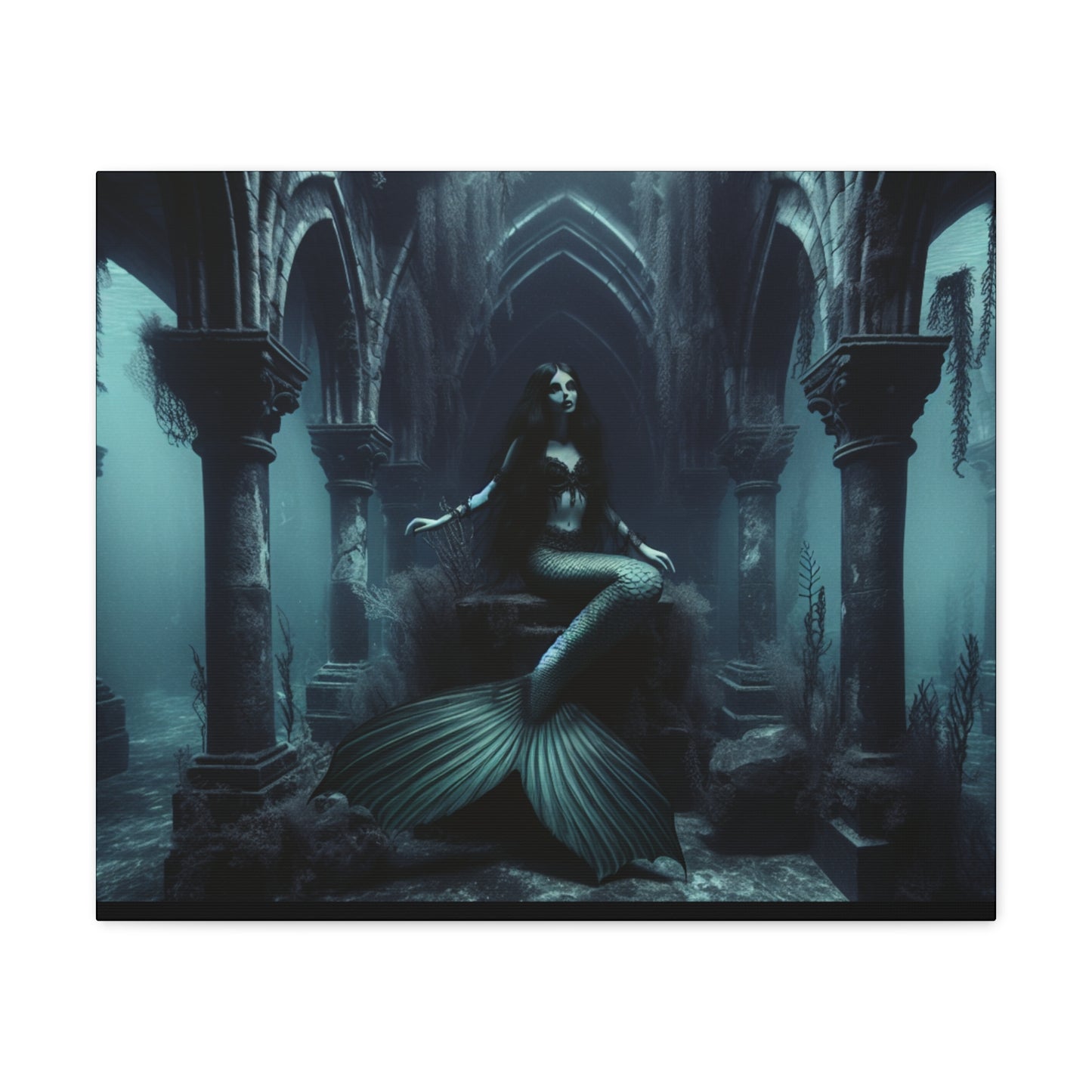 Underwater Darkness Canvas Gallery Wraps