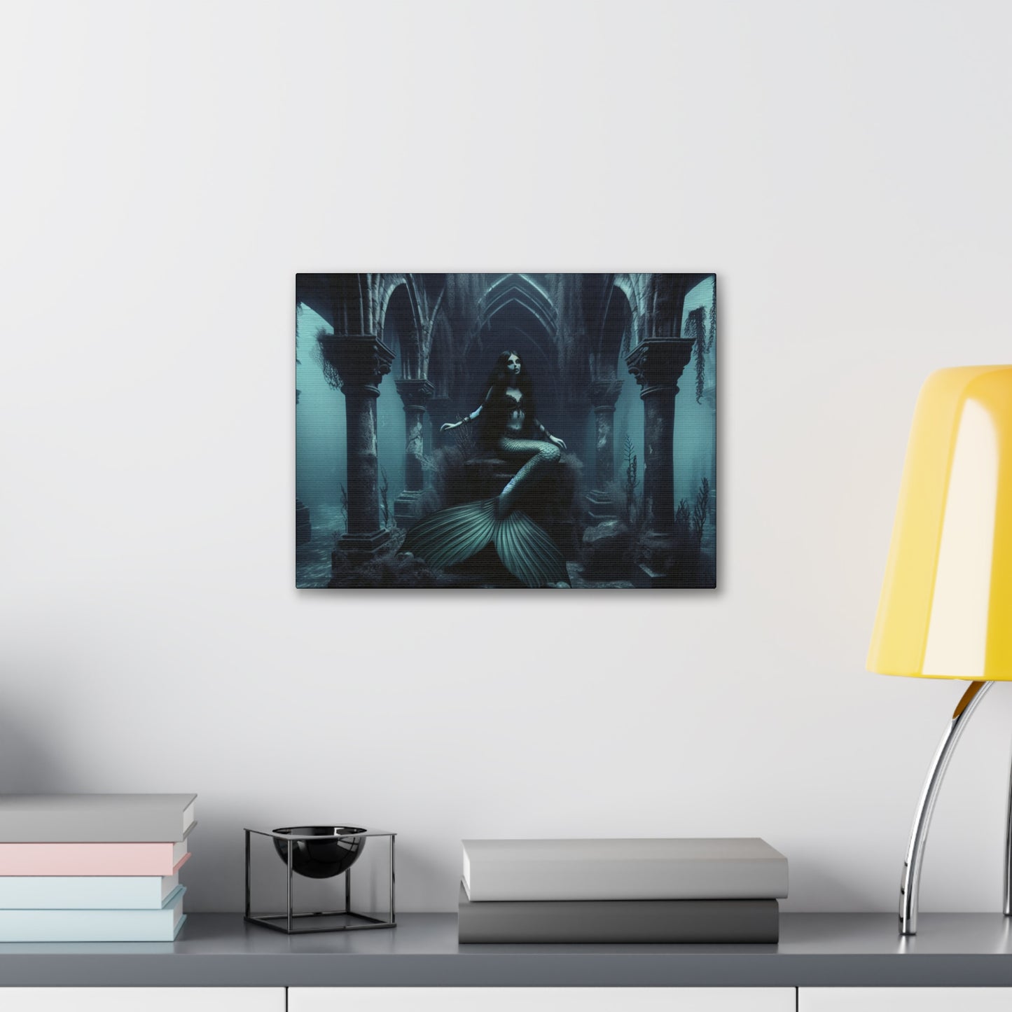 Underwater Darkness Canvas Gallery Wraps