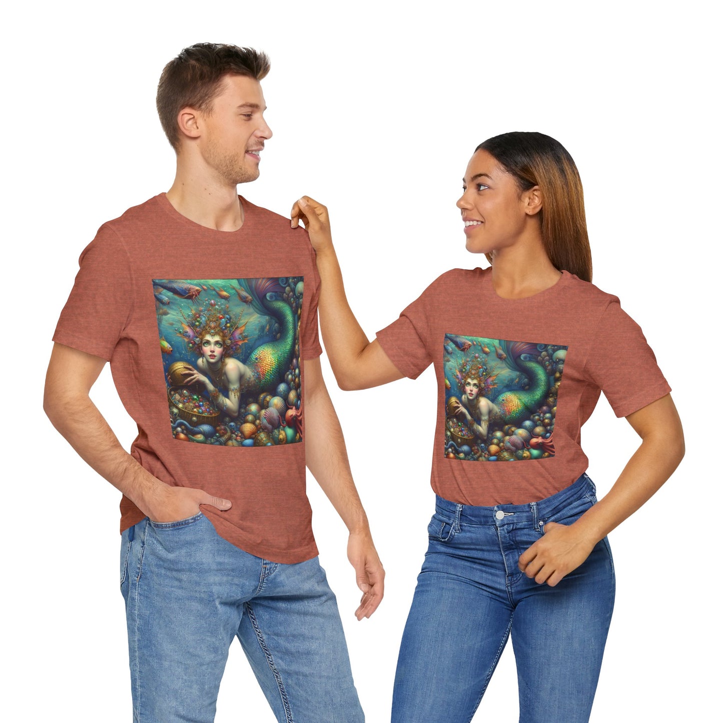 Mermaid's Treasure Jersey Short Sleeve Tee