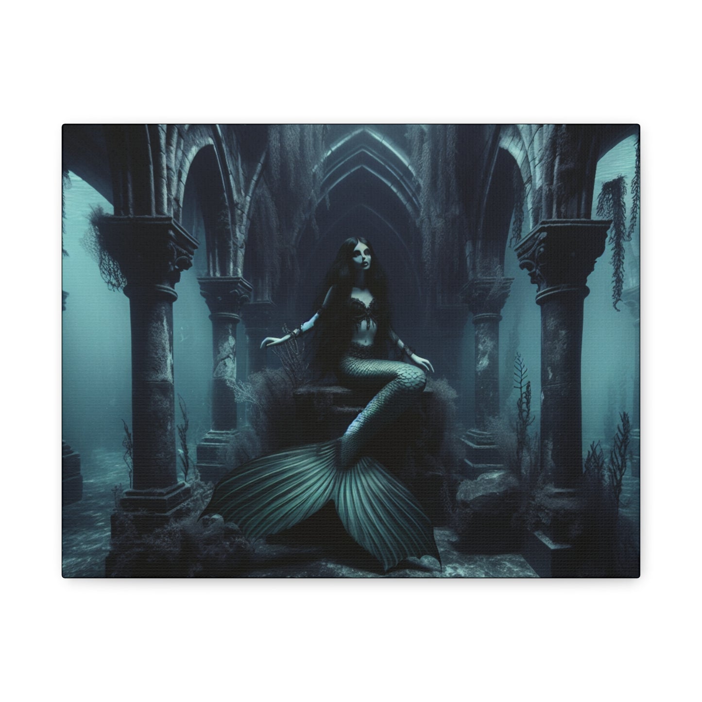 Underwater Darkness Canvas Gallery Wraps