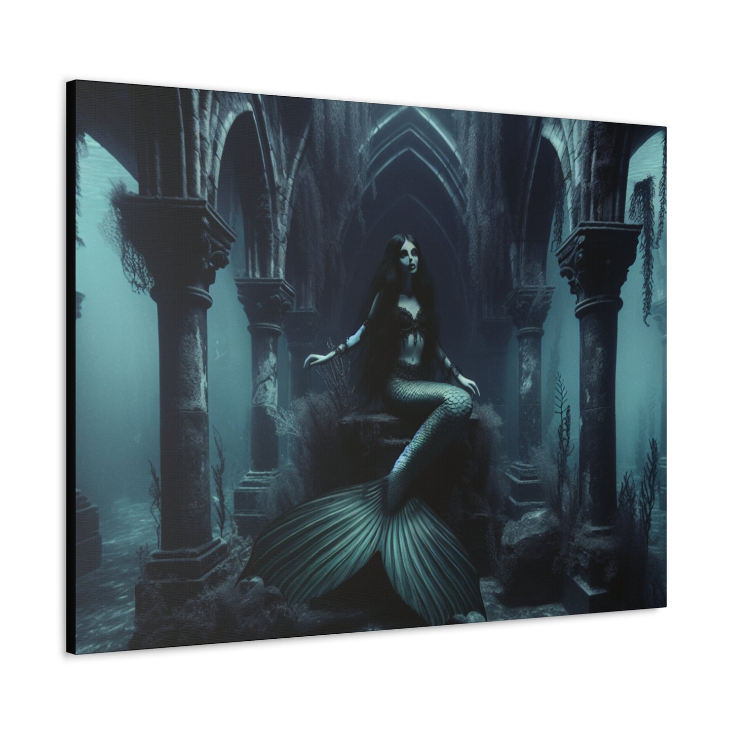 Underwater Darkness Canvas Gallery Wraps